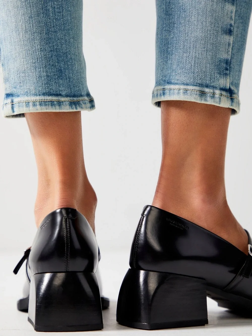 Vagabond Vivian Maryjane Heels Black Leather size 37